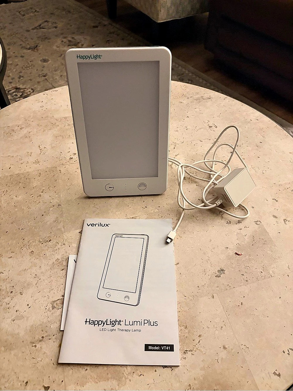 Verilux HappyLight Lumi Plus Light Lamp thera—py